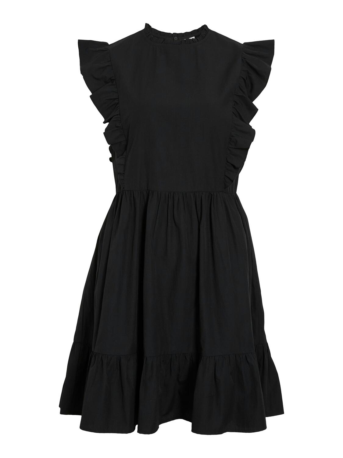 Virufella Frill kjole - Black Beauty